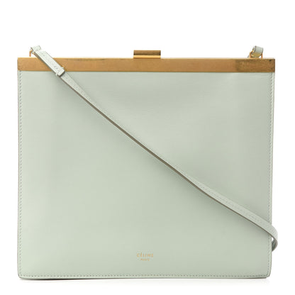 Celine Smooth Calfskin Mini Clasp Bag Jade 1 of 9