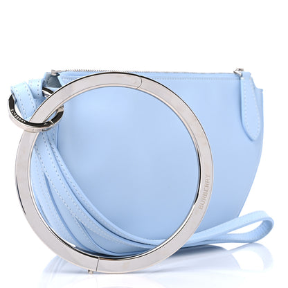 Burberry Smooth Calfskin Mini Double Olympia Pale Blue 2 of 10