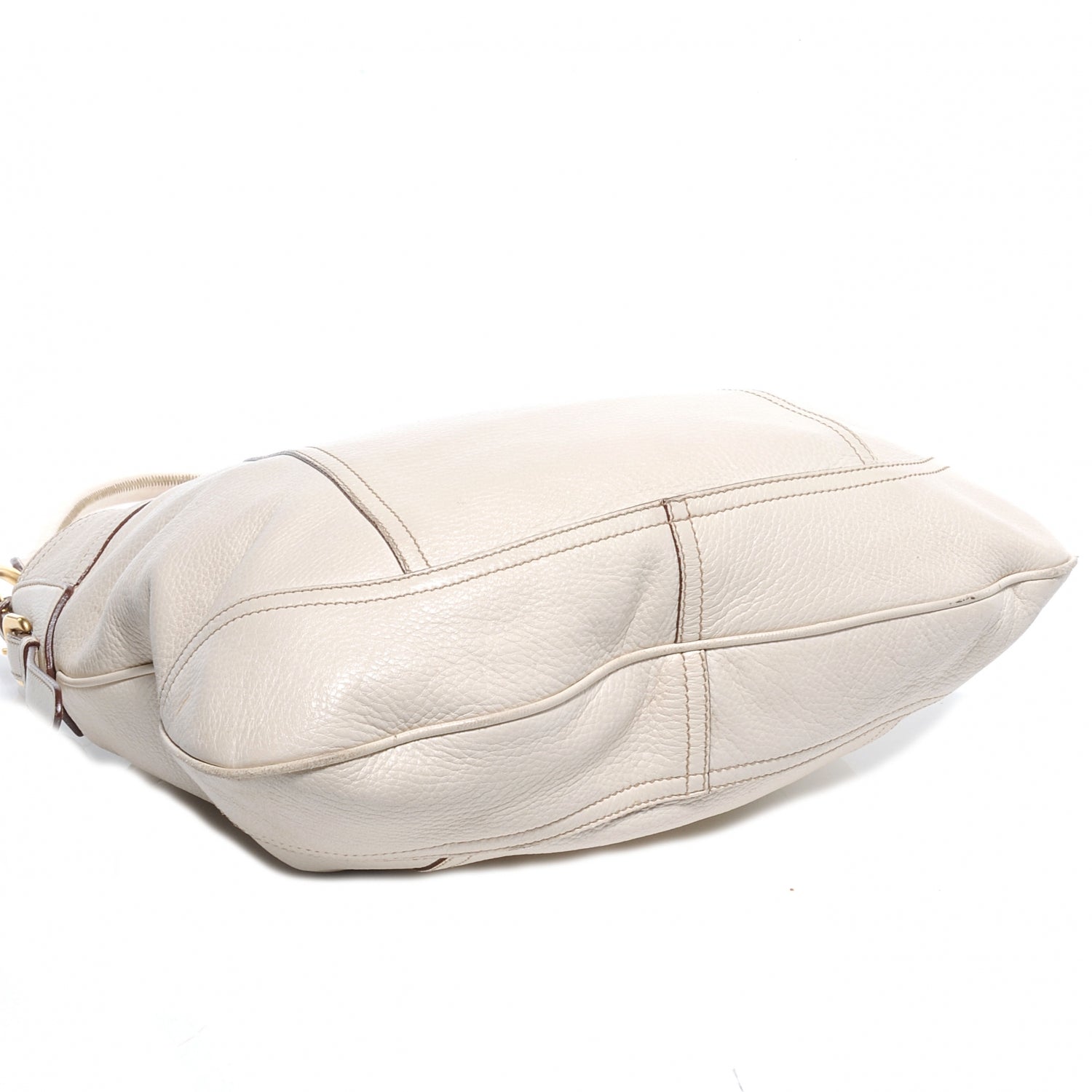Prada Vitello Daino Hobo Talco 7 of 9