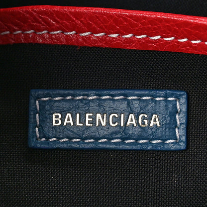 Balenciaga Agneau Arena Multicolore Mini Bazar Pouch Grey White Black Red Blue 6 of 9