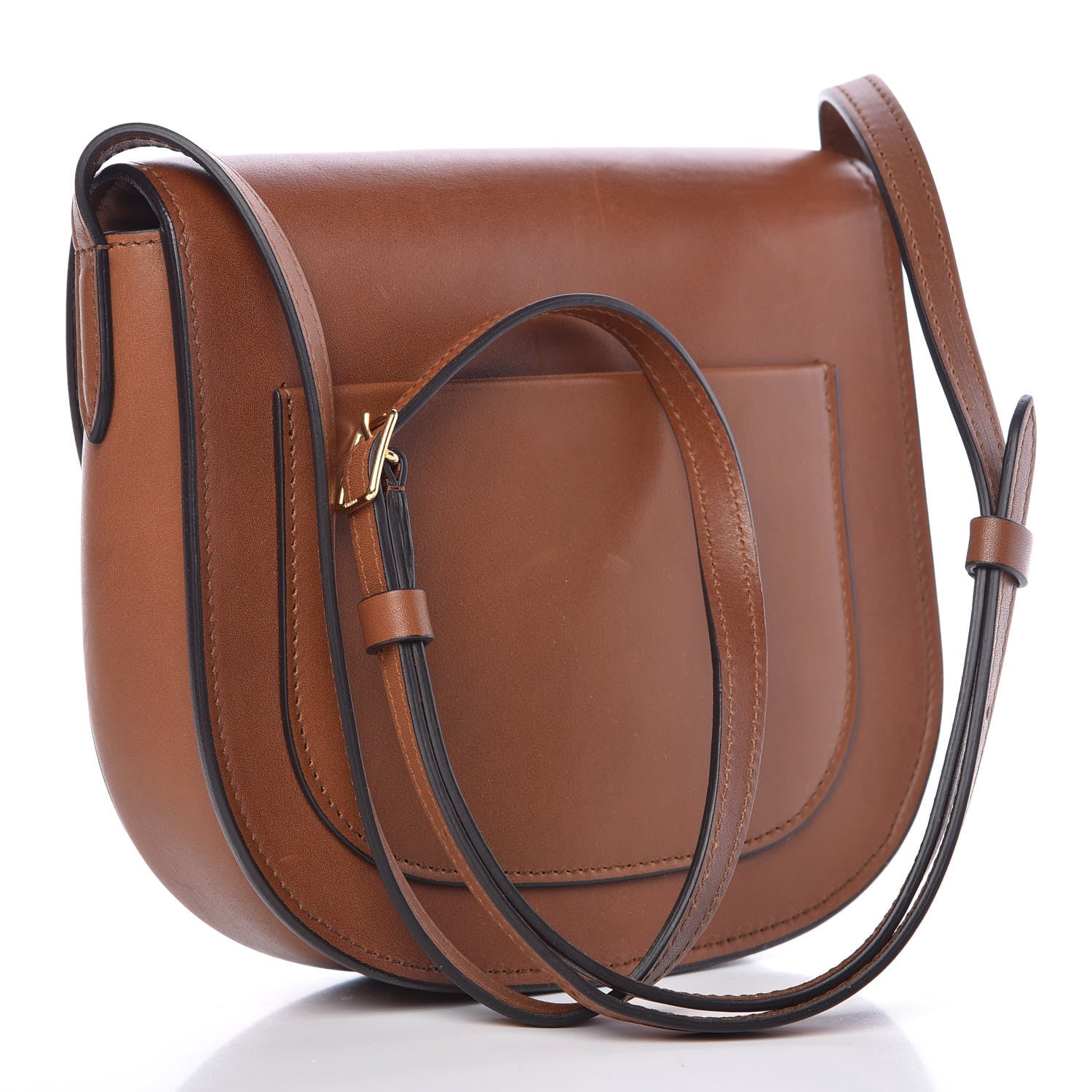 Celine Supersoft Calfskin Small Trotteur Caramel 3 of 12