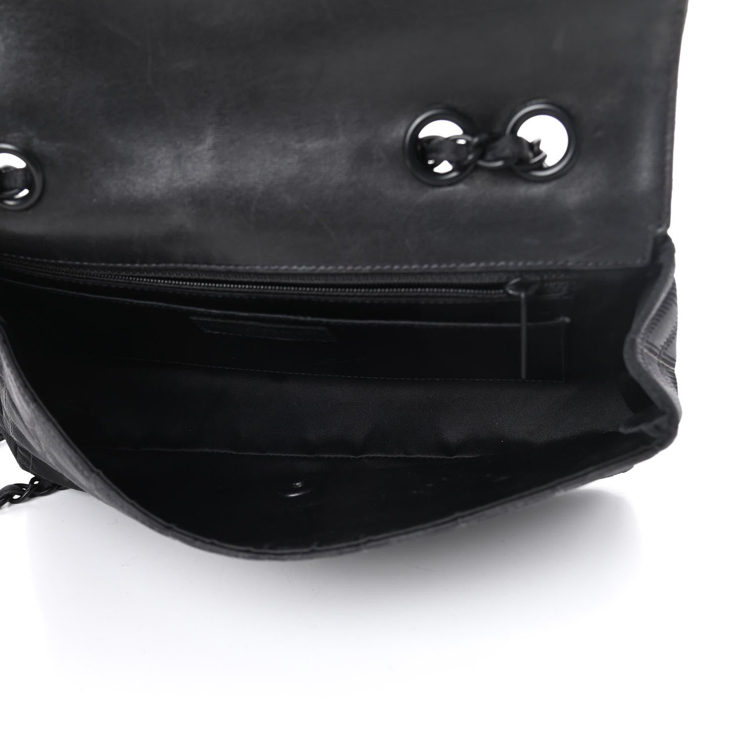 Chanel Nylon Medium Travel Flap Black 5 of 13
