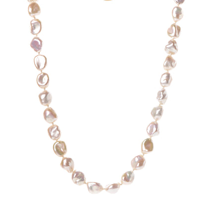 Tiffany 18K Yellow Gold Baroque Pearl Paloma Picasso Necklace 1 of 10