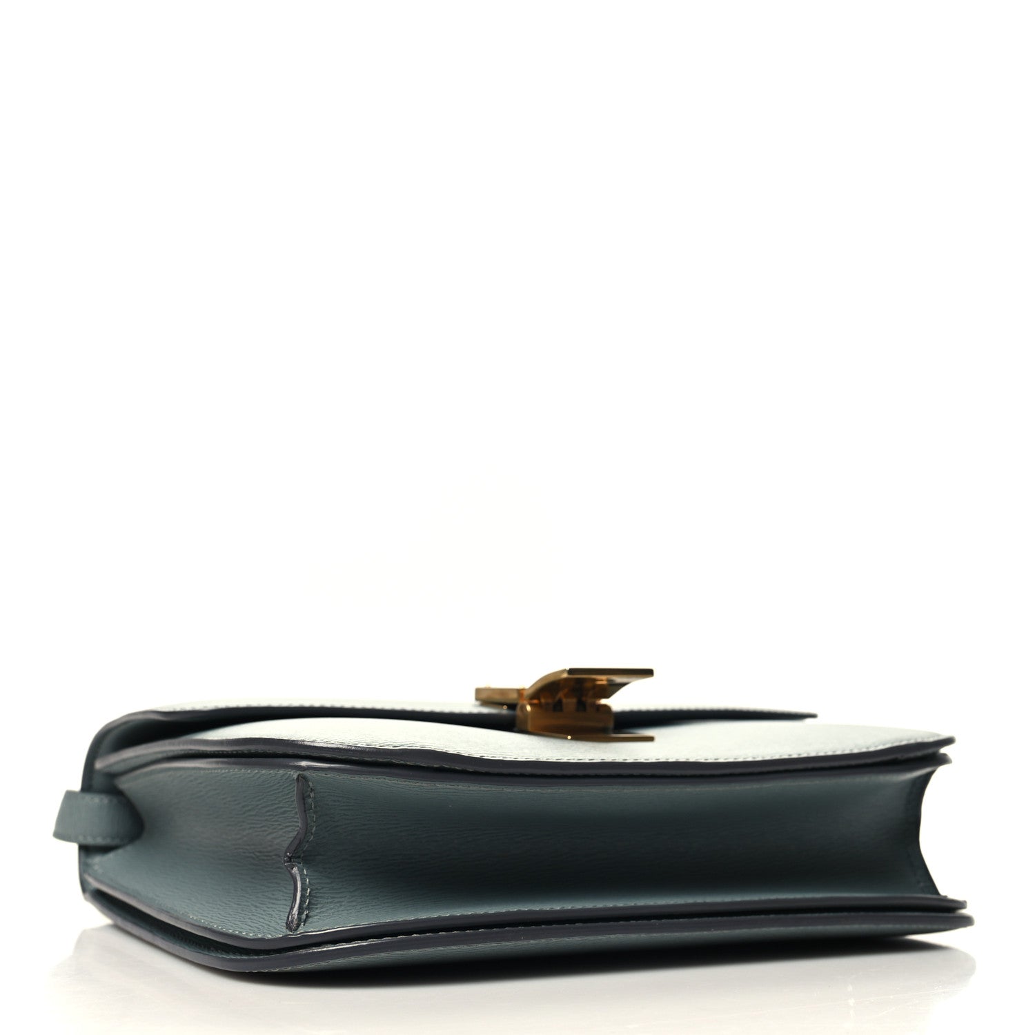 Celine Liege Calfskin Medium Classic Box Flap Bag Storm 4 of 11
