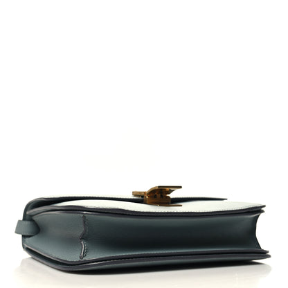 Celine Liege Calfskin Medium Classic Box Flap Bag Storm 4 of 11