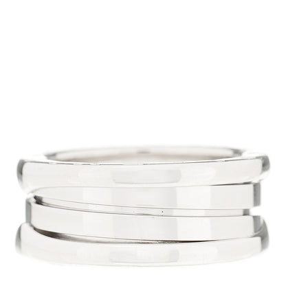 Bulgari 18K White Gold B.Zero1 Three-Band Ring 50 5.25 3 of 7