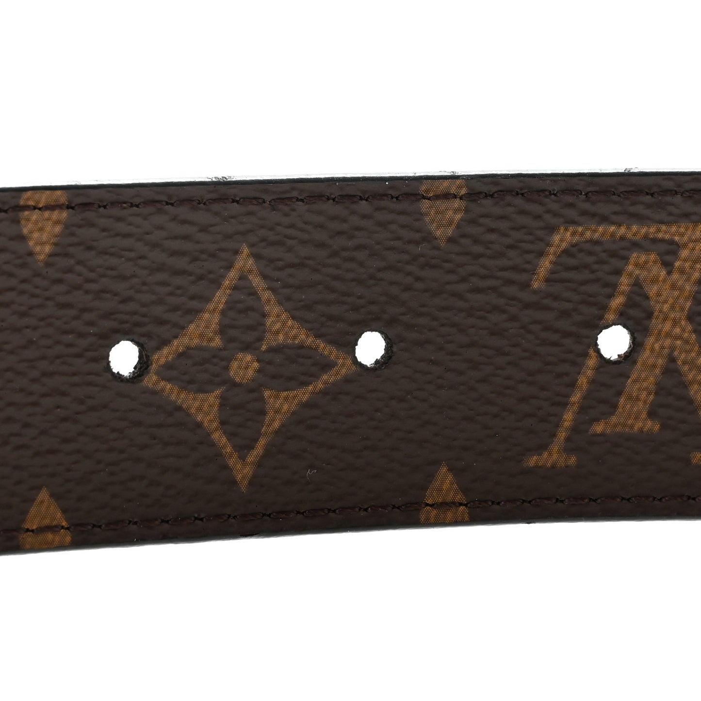 Monogram Epi 35mm LV Circle Reversible Belt 80 32 Black
