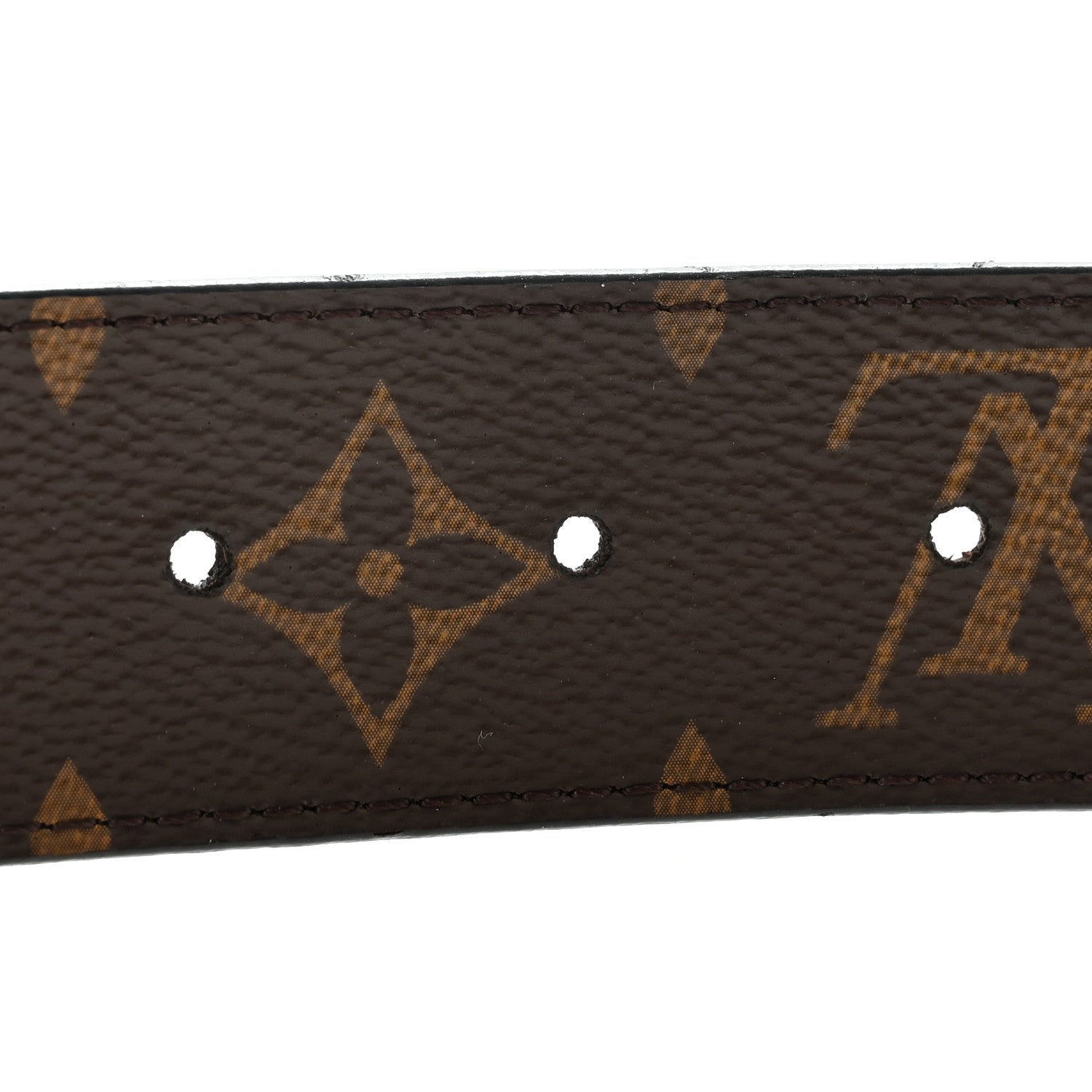 Louis Vuitton Monogram Epi 35mm LV Circle Reversible Belt 80 32 Black 4 of 5