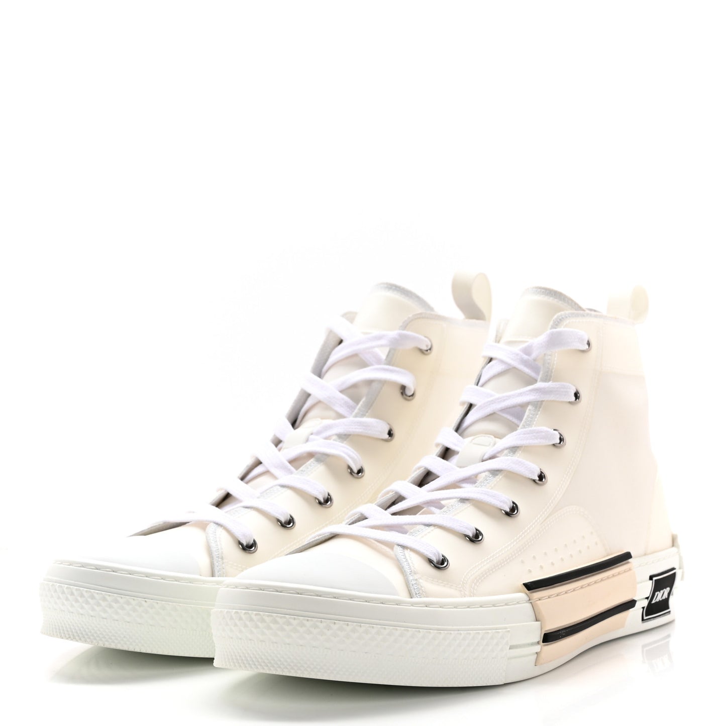 Canvas Mens B23 High Top Sneakers 45 White