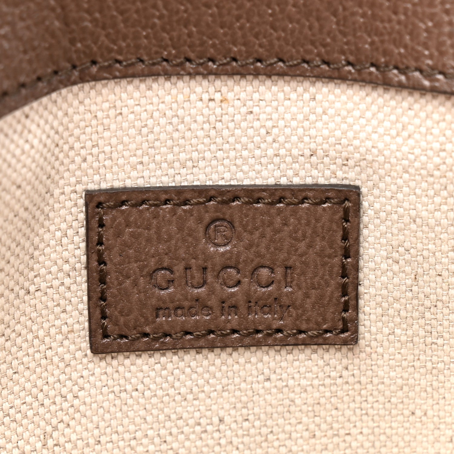 Gucci GG Supreme Monogram Web Small Ophidia Belt Bag Brown 6 of 12