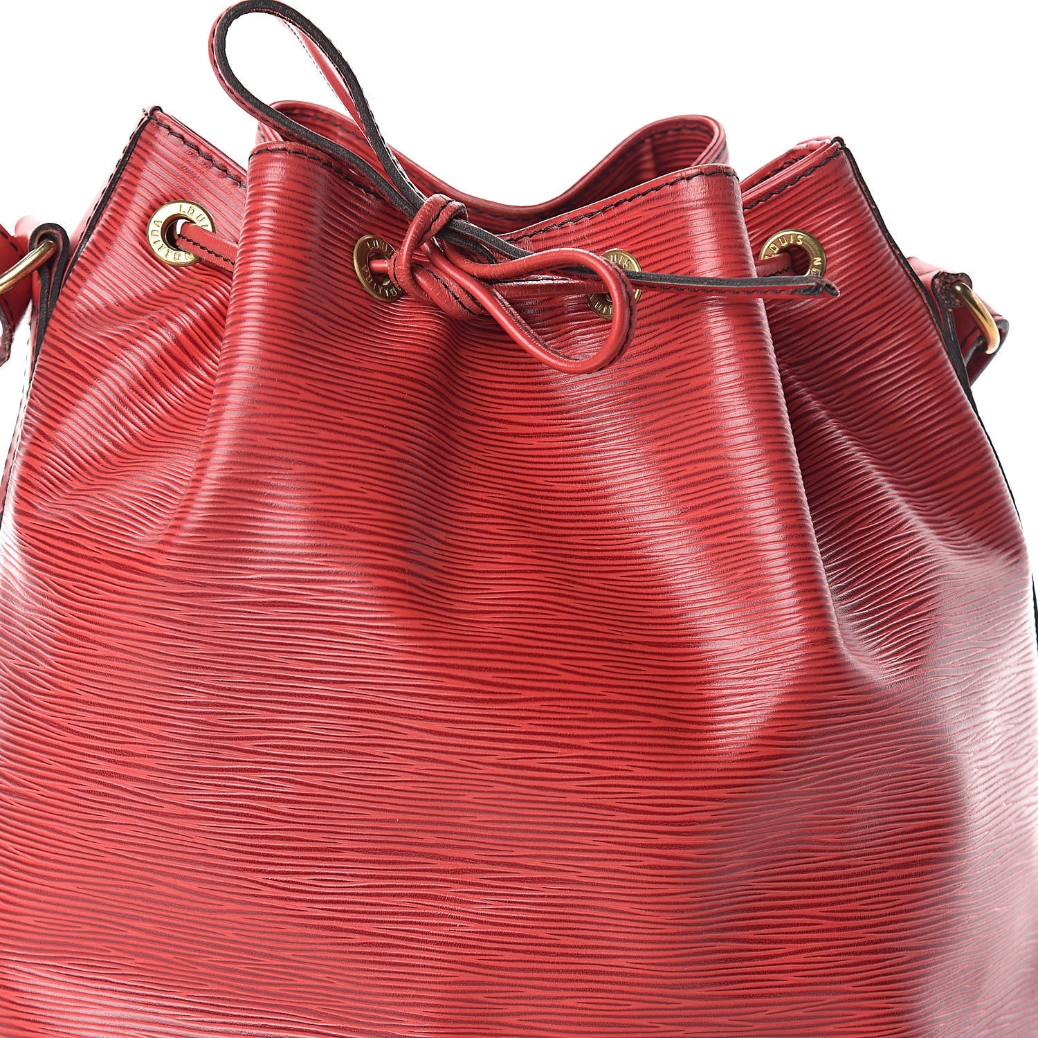Louis Vuitton Epi Petit Noe Castillan Red 7 of 9