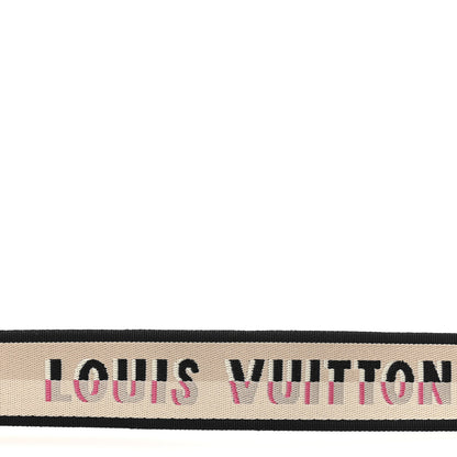 Louis Vuitton Jacquard Speedy Bandouliere 20 Shoulder Strap Black 4 of 5