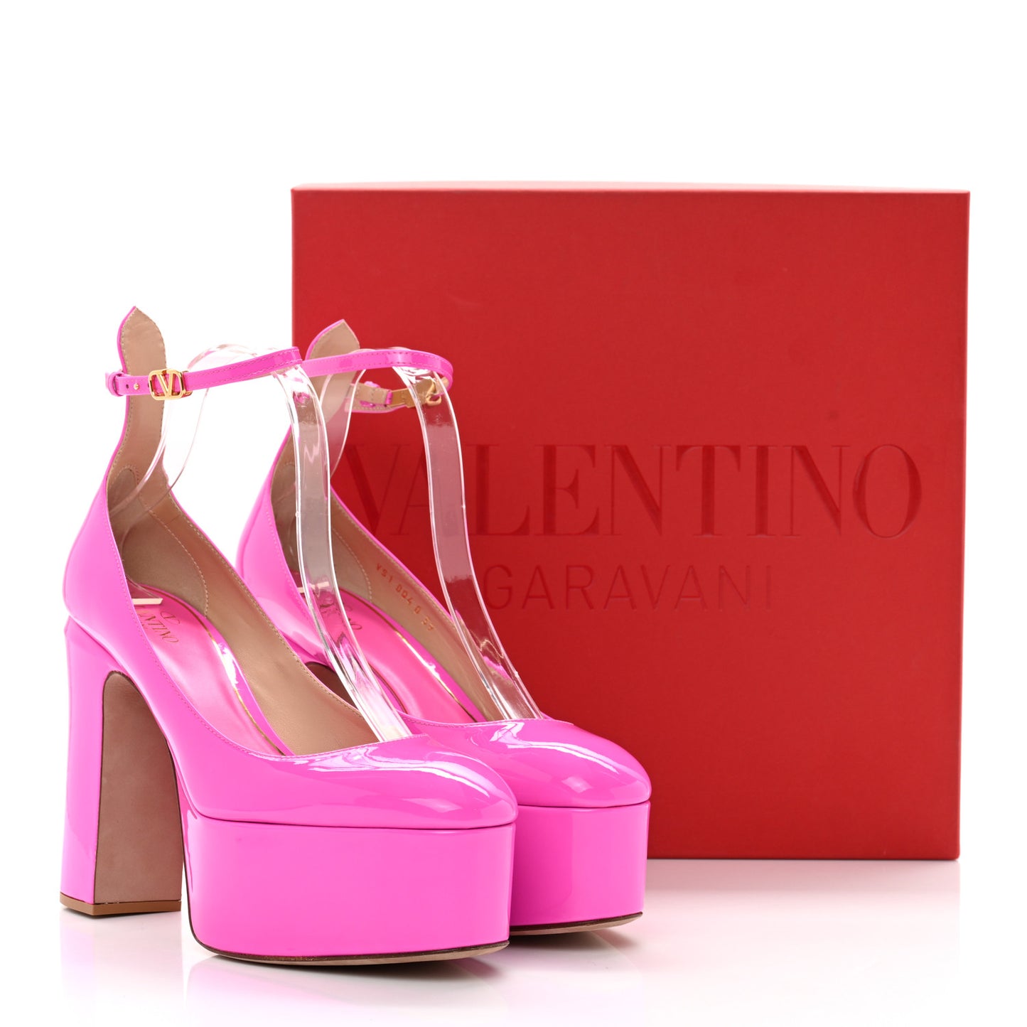Patent Tan-Go 50/120mm Platform Pumps 39 Pink PP