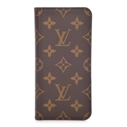 Louis Vuitton Monogram iPhone XS Max Folio Case 1 of 13