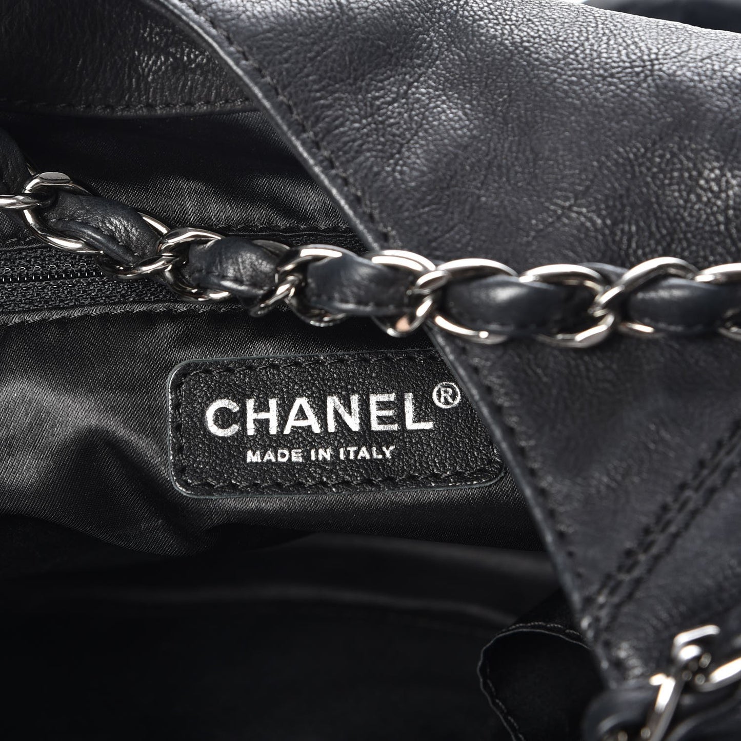 Calfskin Baby Coco Cabas Black