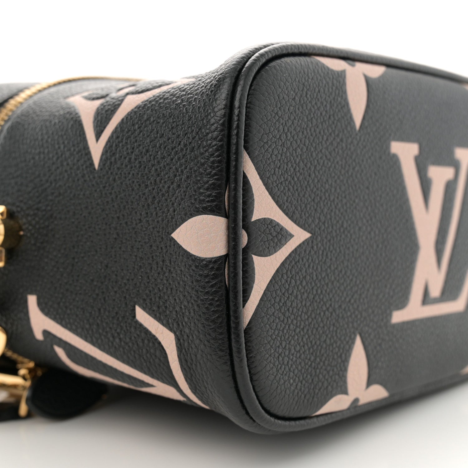 Louis Vuitton Empreinte Monogram Giant Vanity PM Black Beige 8 of 9