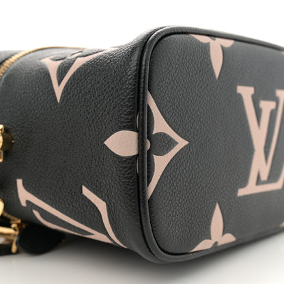Louis Vuitton Empreinte Monogram Giant Vanity PM Black Beige 8 of 9