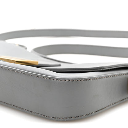 Fendi Vitello Flamingo Enamel Interchangeable Strap Baguette Grigio Chiaro Latte Tabacco 10 of 11