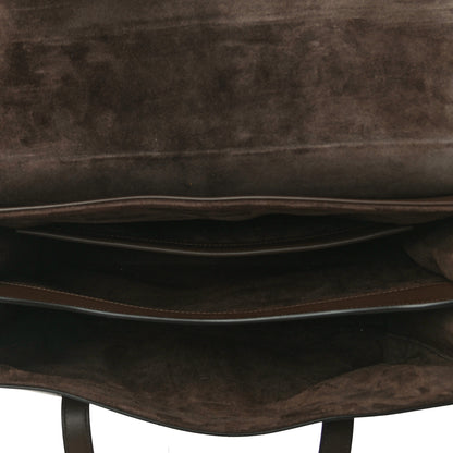 Celine Smooth Calfskin Medium Soft 16 Bag Dark Oak 4 of 11