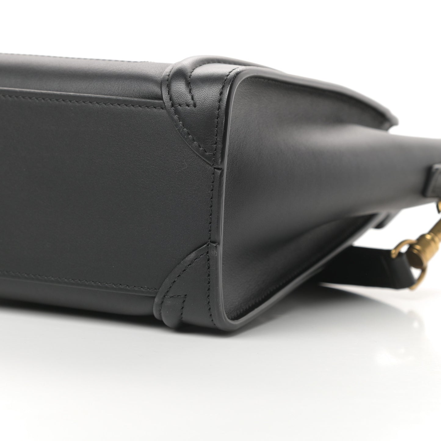 Smooth Calfskin Nano Luggage Black