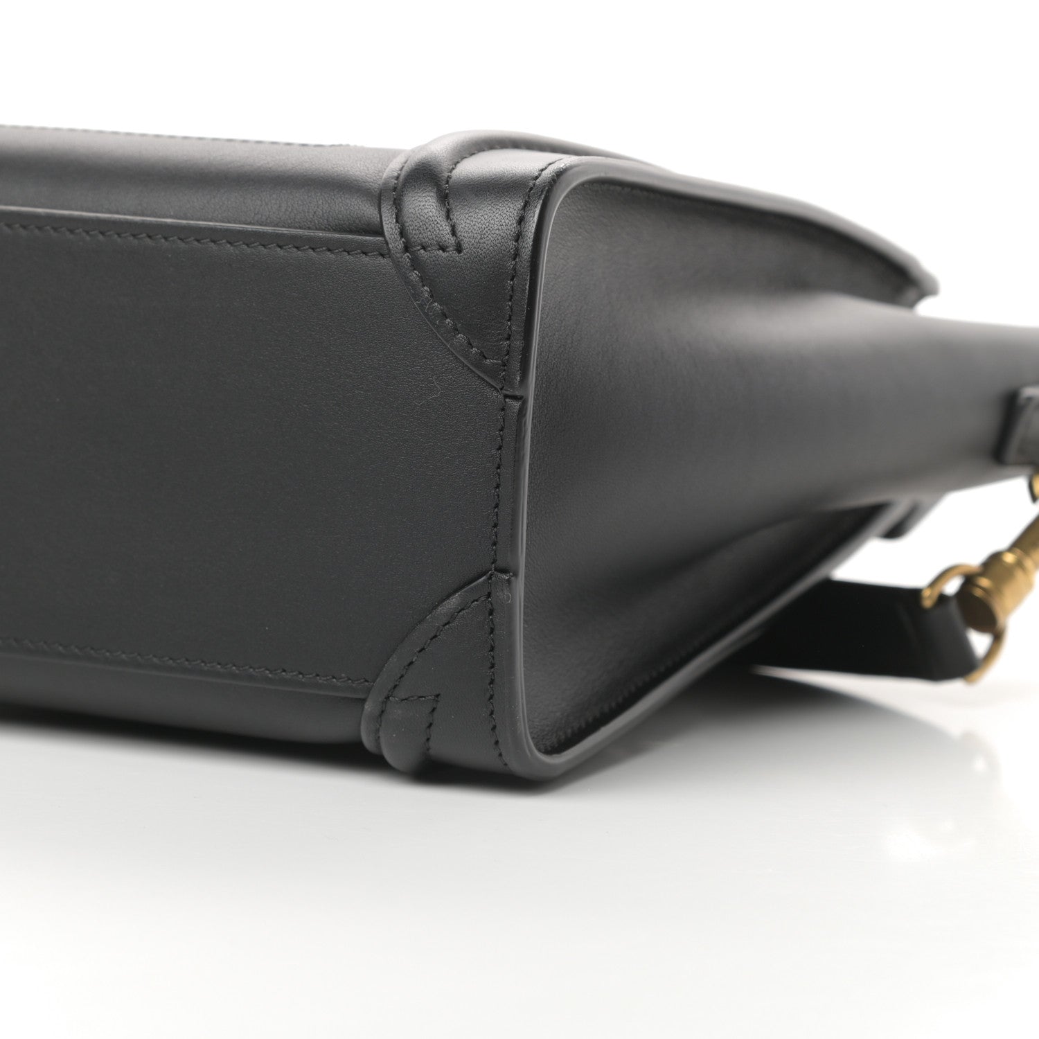 Celine Smooth Calfskin Nano Luggage Black 10 of 10