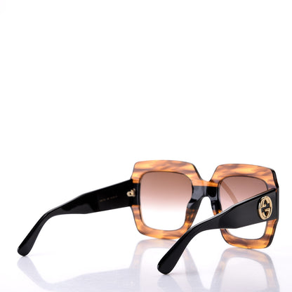 Gucci Square Frame GG0178S Sunglasses Havana 3 of 8