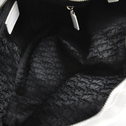 Christian Dior Satin Leather Ballet Evening Bag Ivory 6 of 9