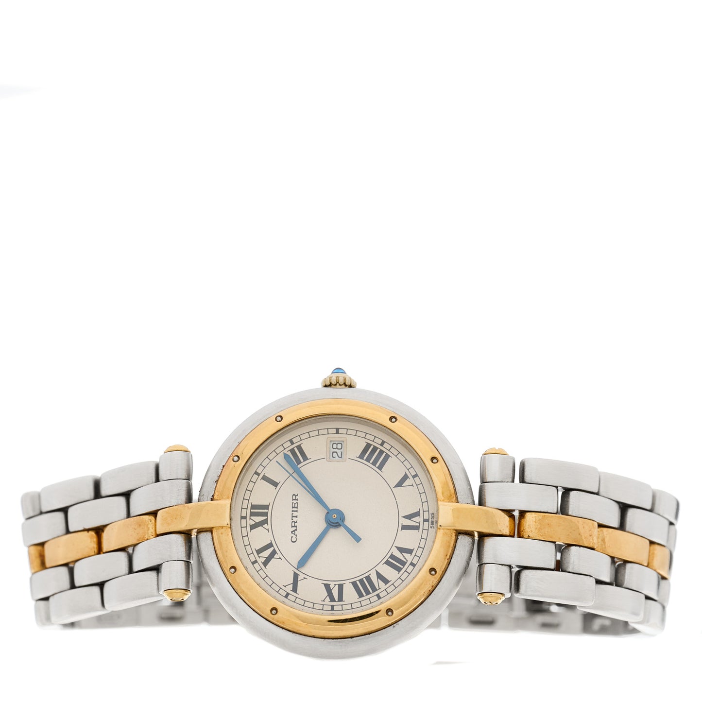 Stainless Steel 18K Yellow Gold 29mm Panthere Vendome Quartz Watch