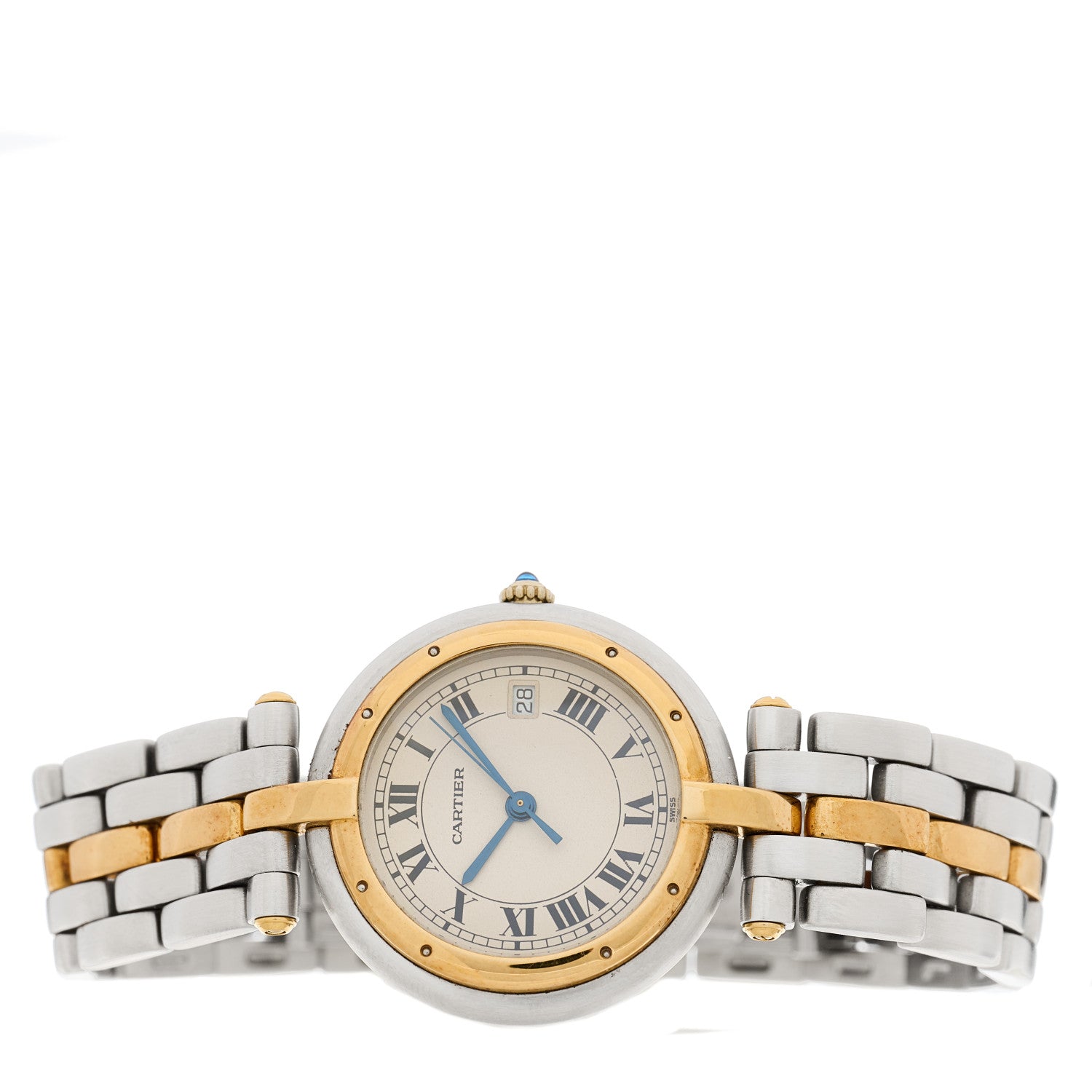 Cartier Stainless Steel 18K Yellow Gold 29mm Panthere Vendome Quartz Watch 2 of 4