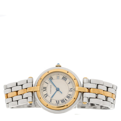 Cartier Stainless Steel 18K Yellow Gold 29mm Panthere Vendome Quartz Watch 2 of 4