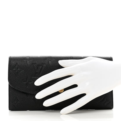 Louis Vuitton Empreinte Emilie Wallet Black Dune 2 of 8