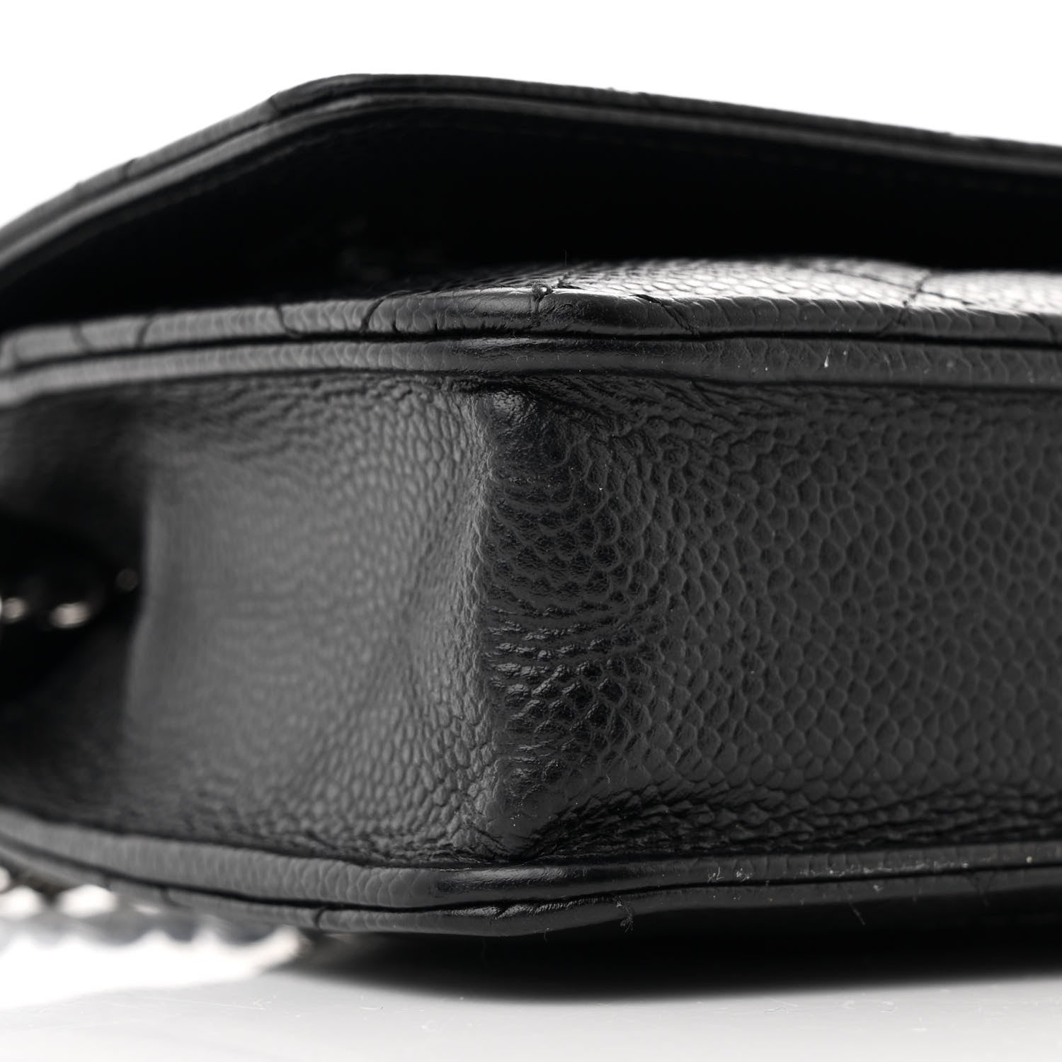 Chanel Caviar Quilted Wallet on Chain WOC Black 10 of 12