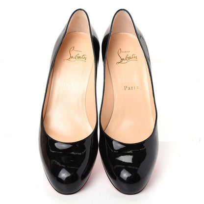 Christian Louboutin Patent Simple 70 Pumps 38.5 Black 5 of 9