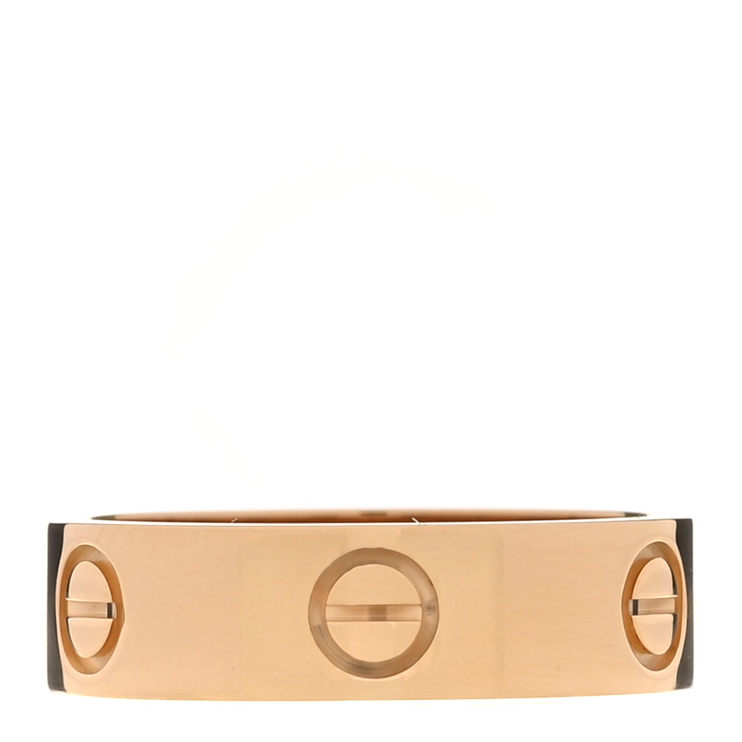 18K Pink Gold 5.5mm LOVE Ring 56 7.75