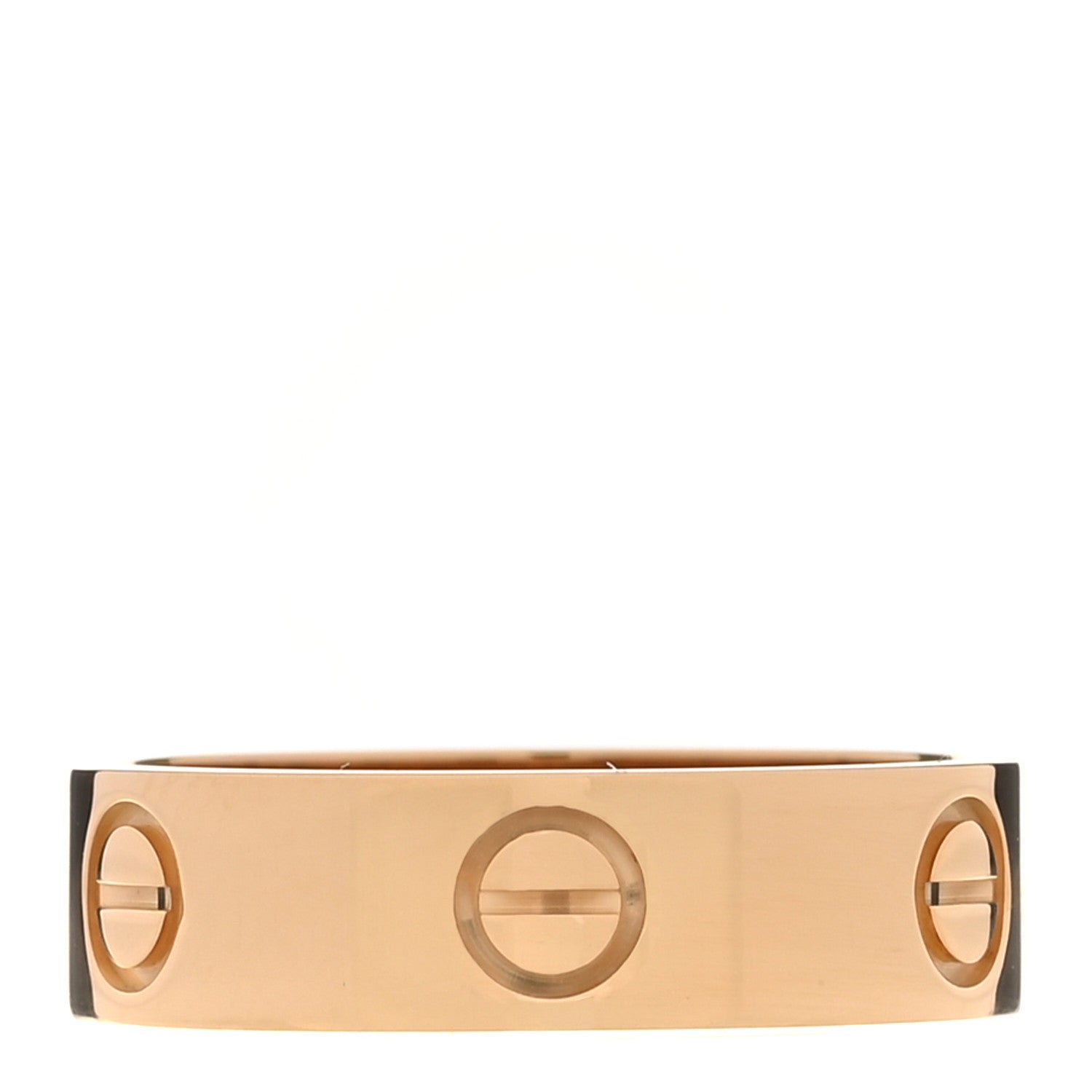 Cartier 18K Pink Gold 5.5mm LOVE Ring 56 7.75 1 of 5