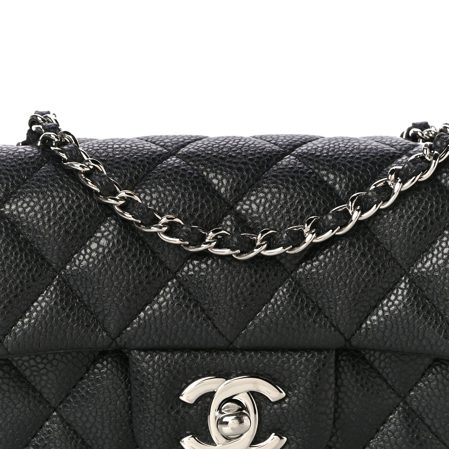 Chanel Caviar Quilted Extra Mini Flap Black 7 of 11