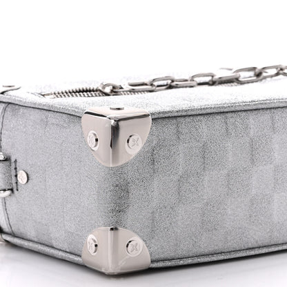 Louis Vuitton Damier Glitter Mini Soft Trunk Silver 8 of 9