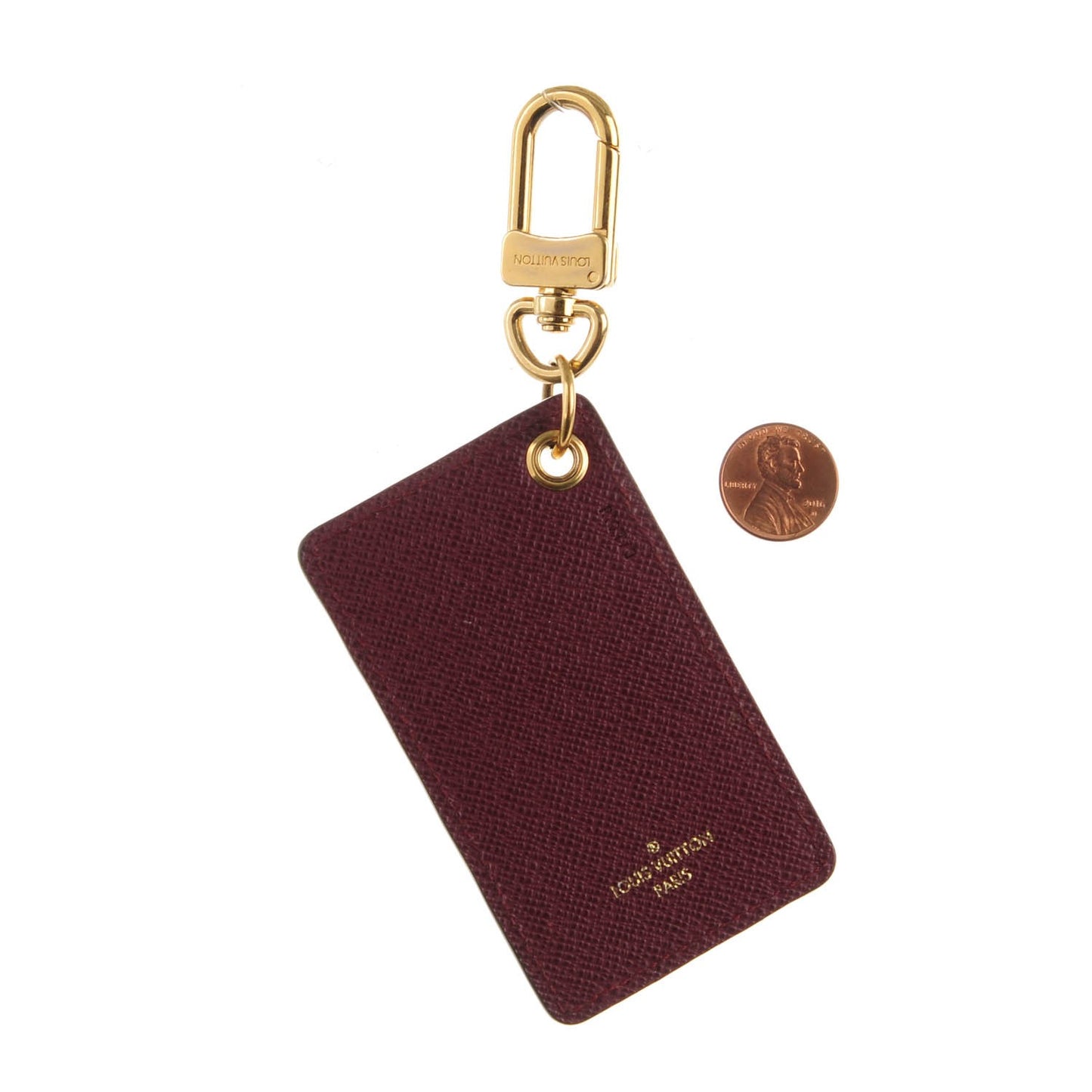Damier Ebene Affiche Trunk Key Ring