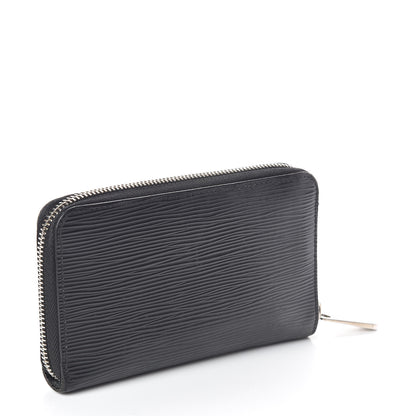 Louis Vuitton Epi Zippy Compact Wallet Black 3 of 9