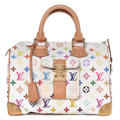 Louis Vuitton Monogram Multicolor Speedy 30 White 1 of 7