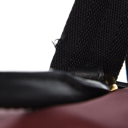 Burberry Nylon Large Rucksack Backpack Burgundy Red 9 of 10