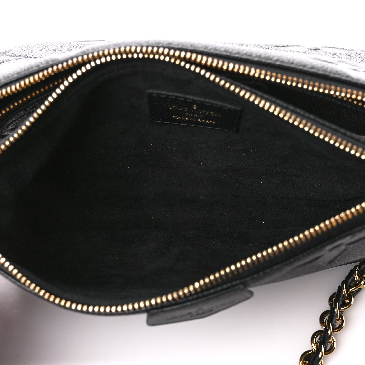 Louis Vuitton Empreinte Monogram Giant Multi Pochette Accessories Black 7 of 12