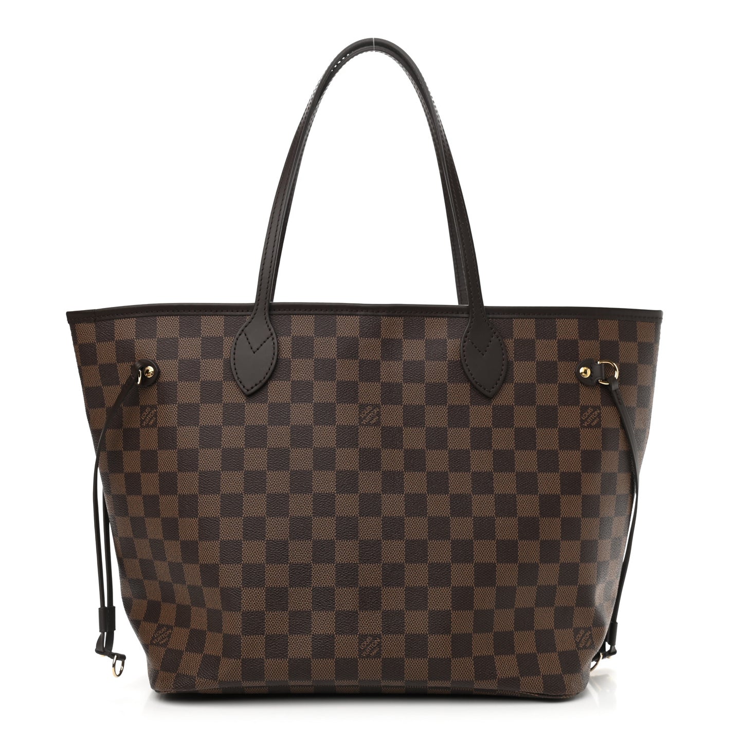 Damier Ebene Neo Neverfull MM Rose Ballerine