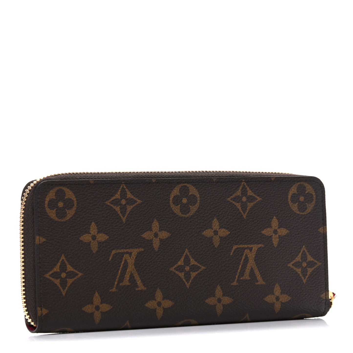 Monogram Clemence Wallet Fuchsia