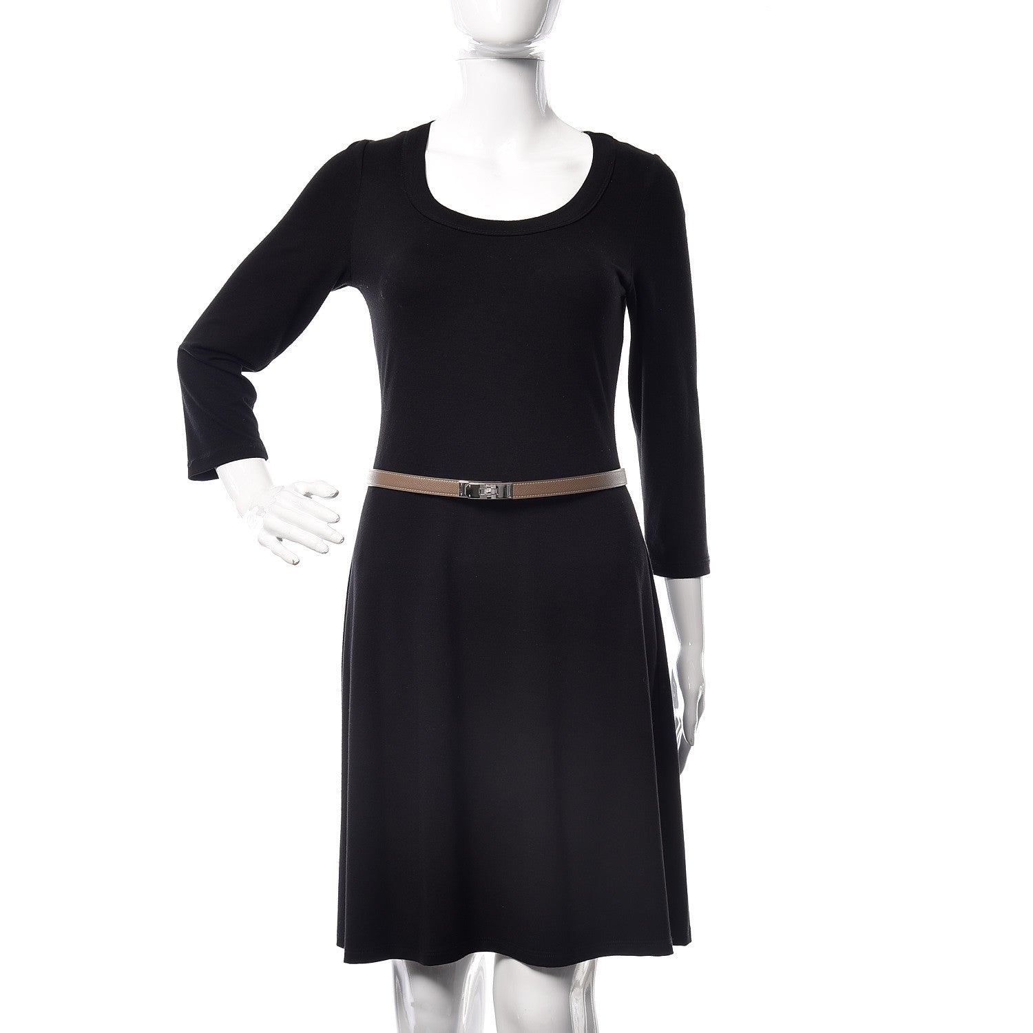 Hermes Epsom Kelly Belt Etoupe 2 of 7