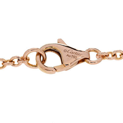 Cartier 18K Pink Gold Interlocking LOVE Bracelet 3 of 4