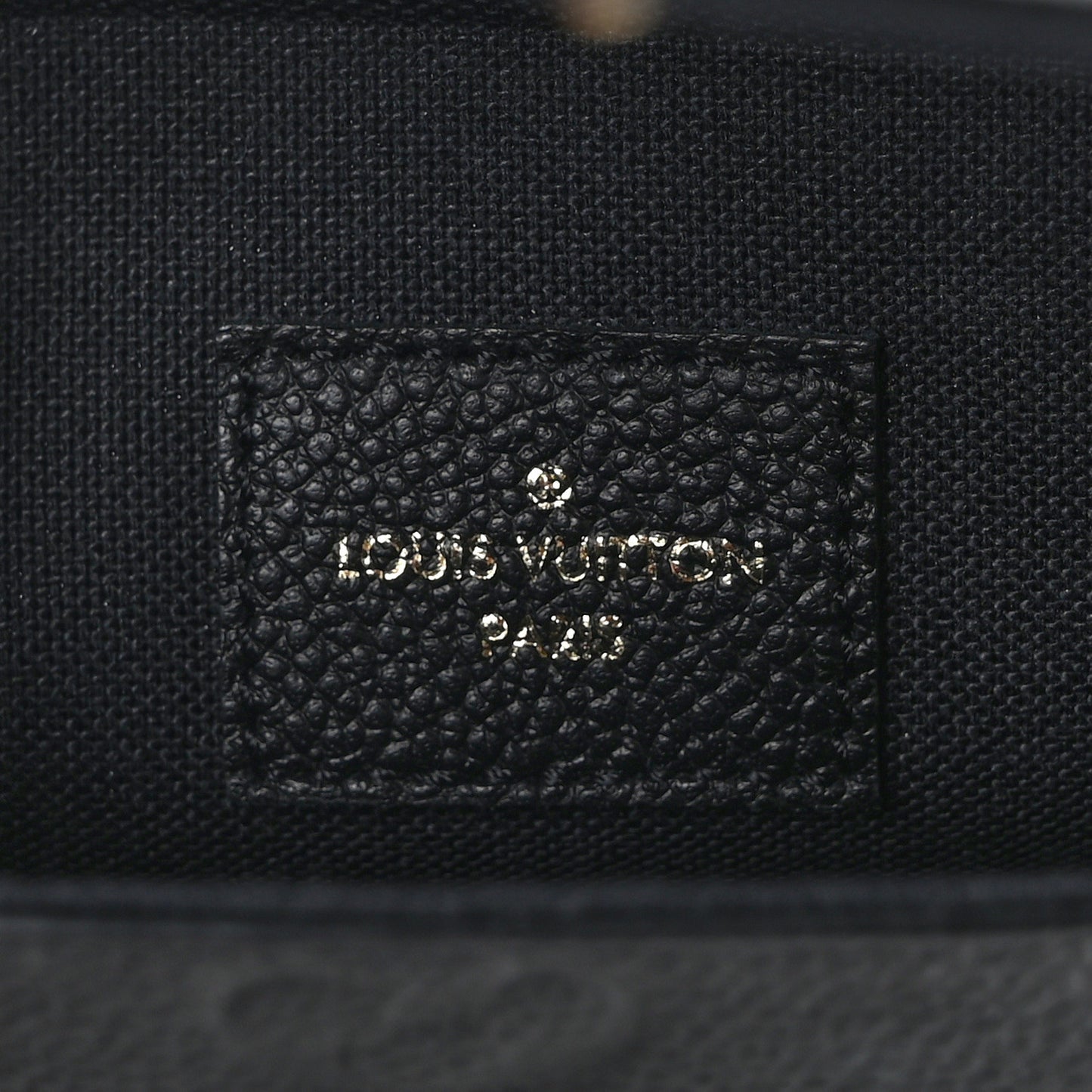 Empreinte Pochette Felicie Chain Wallet Black