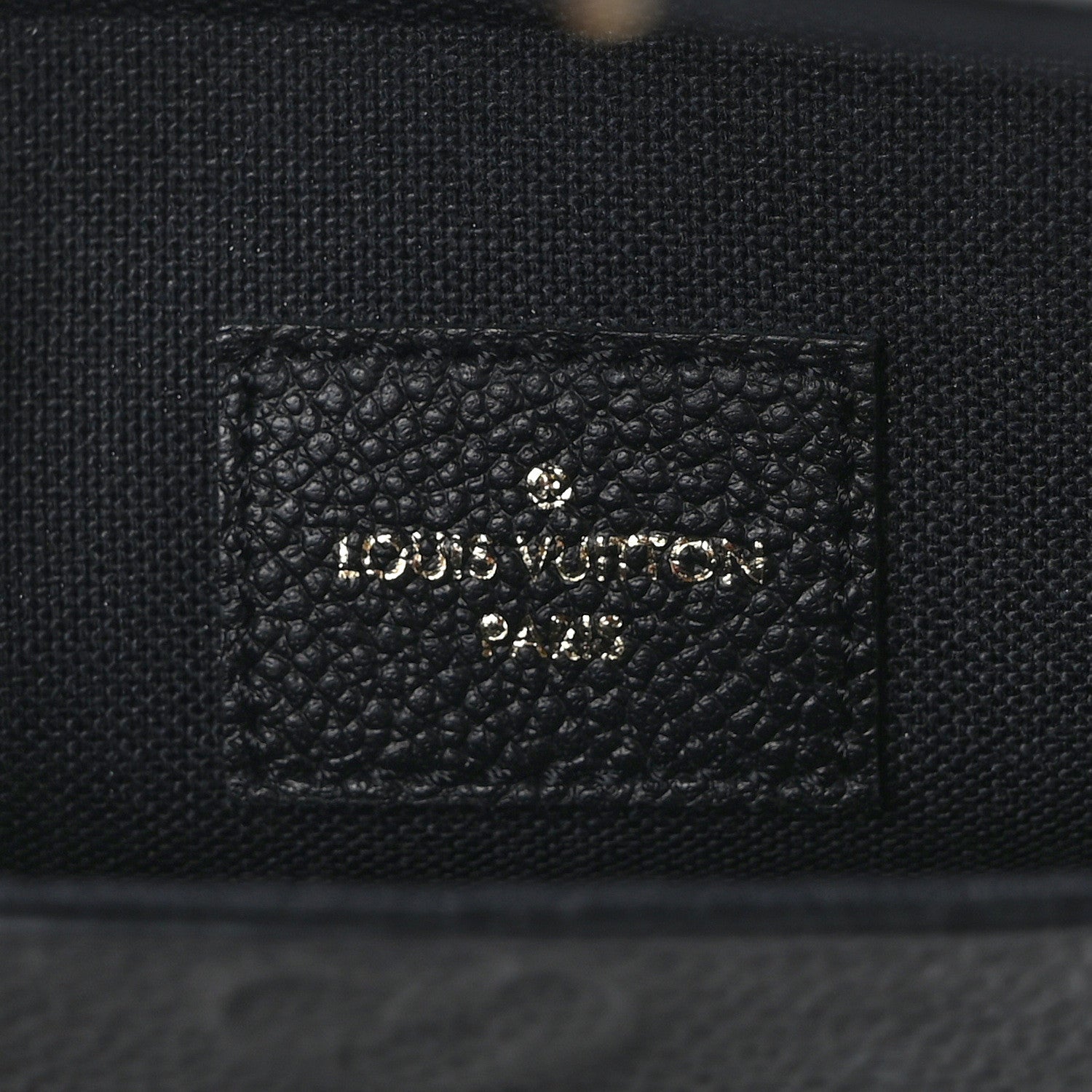Louis Vuitton Empreinte Pochette Felicie Chain Wallet Black 7 of 11