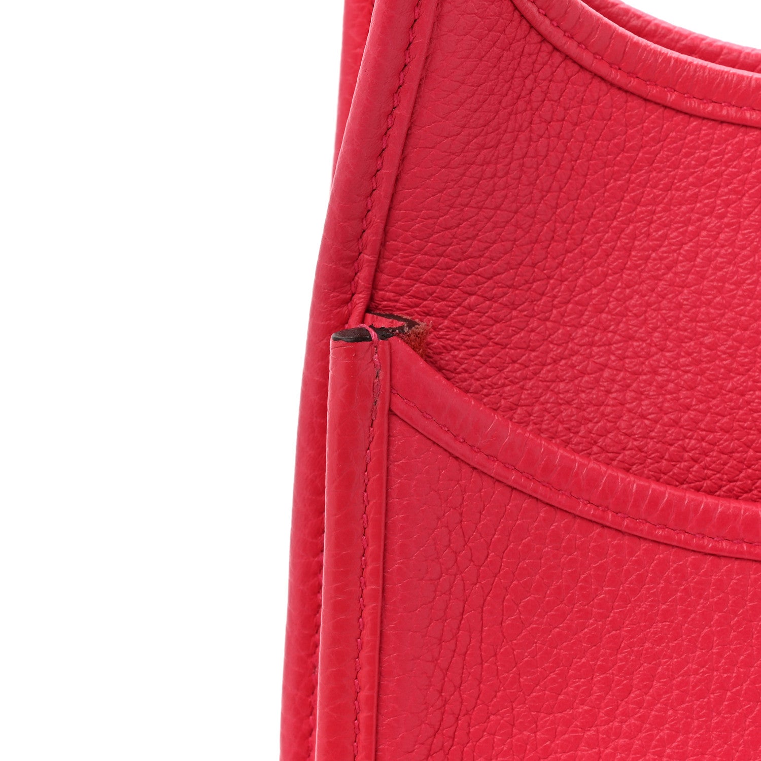 Hermes Taurillon Clemence Evelyne III PM Rose Extreme 10 of 11