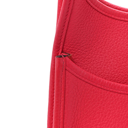Hermes Taurillon Clemence Evelyne III PM Rose Extreme 10 of 11